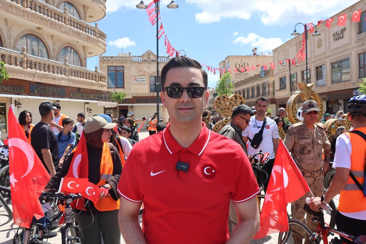 Midyat’ta Bisiklet Turu ile Gençlik Haftası Kutlandı