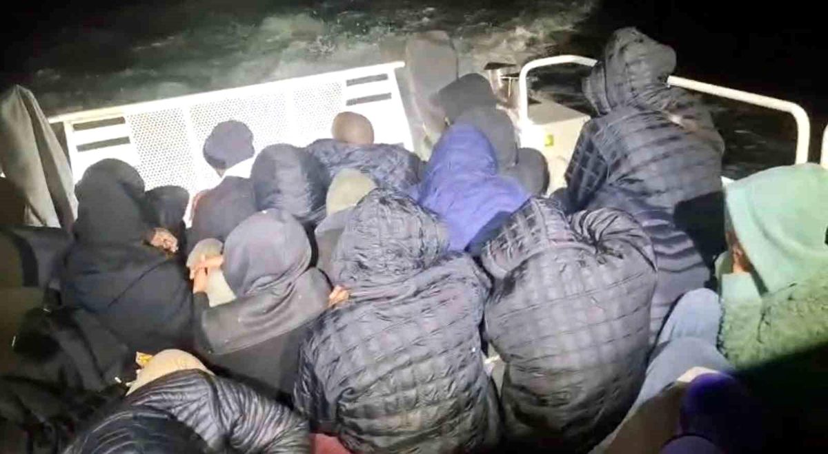 Milas’ta 28 Düzensiz Göçmen Yakalandı