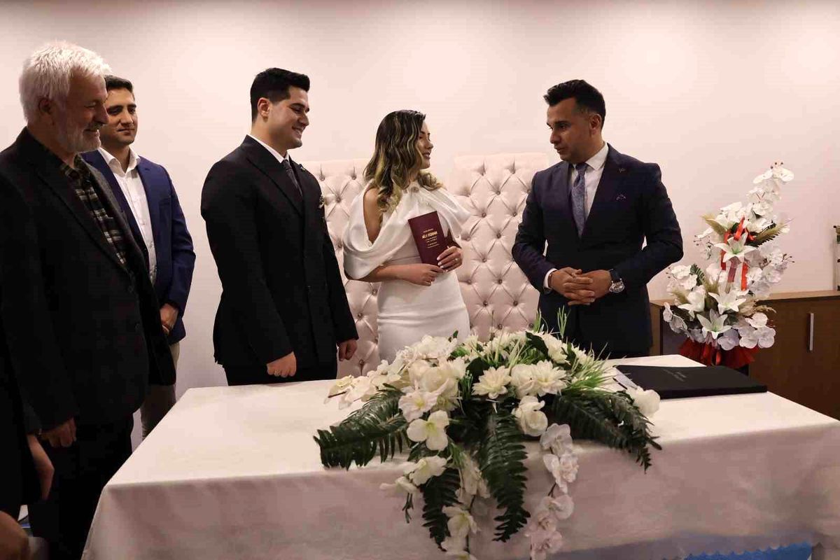 Milli Aile Haftası’nda anlamlı nikâh