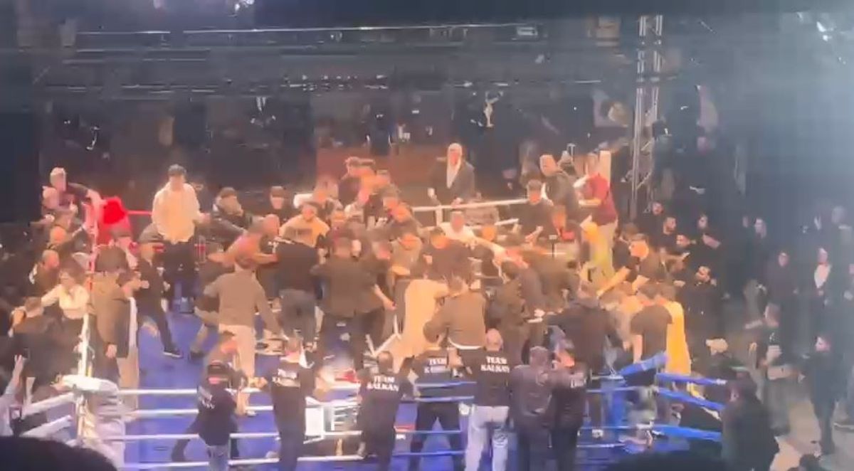 Trabzon’daki Boks Maçı Olaylı Bitti
