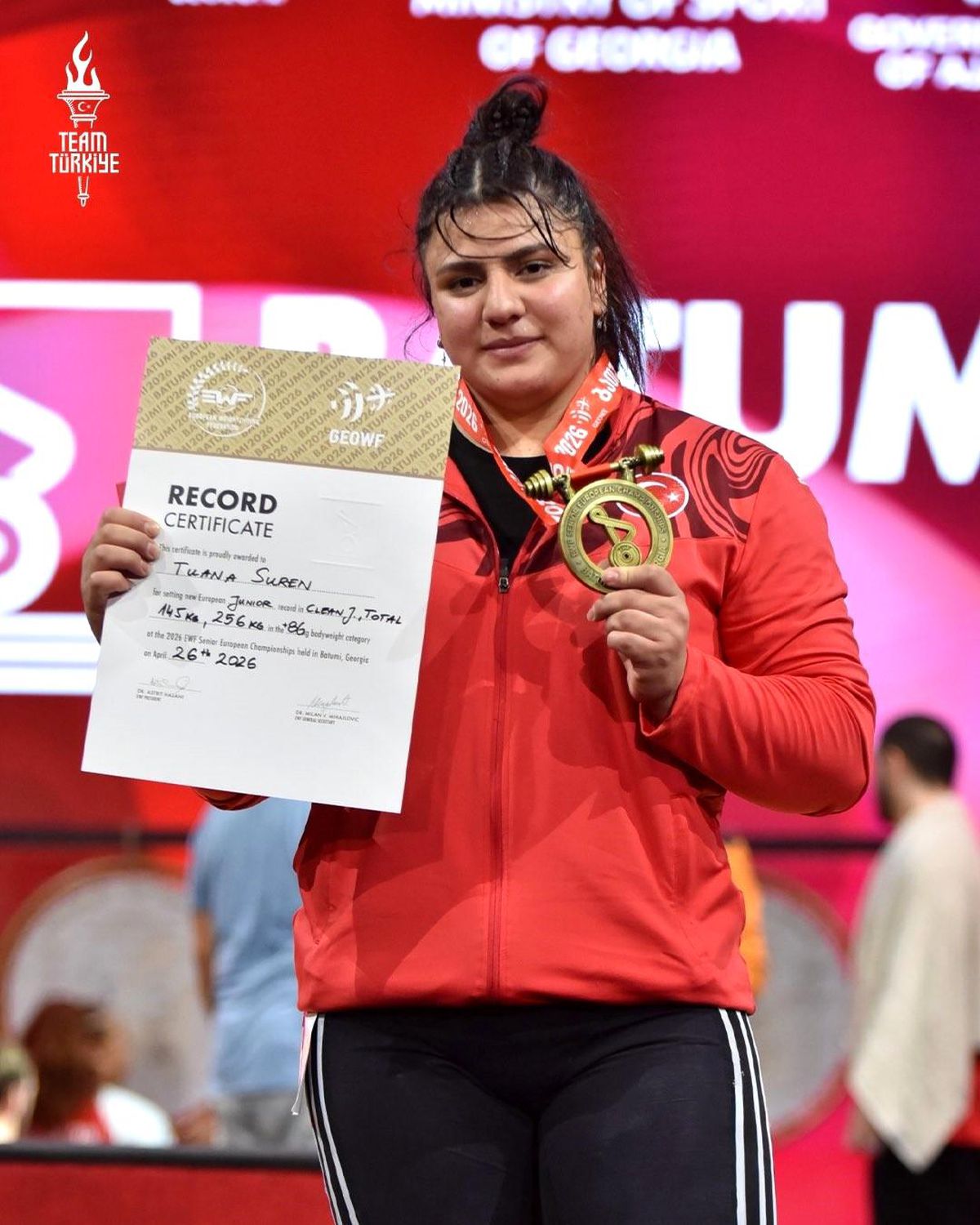 Tuana Süren’den Bronz Madalya