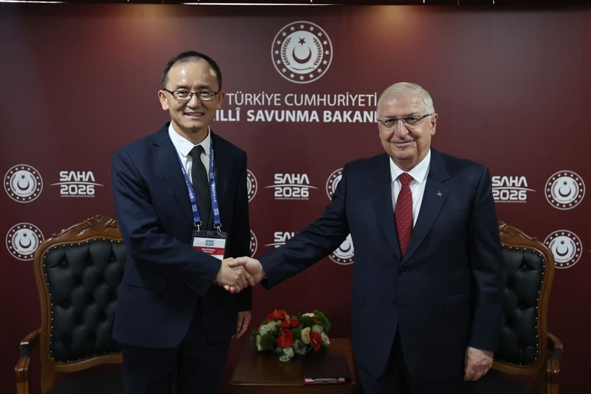 Bakan Güler, Çin Büyükelçisi’ni Kabul Etti
