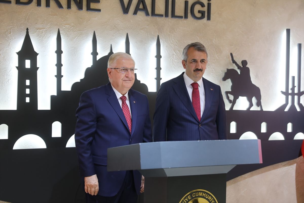 Bakan Güler Edirne’yi Ziyaret Etti