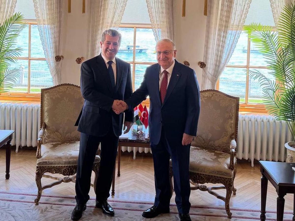 Güler ve Barzani İstanbul’da Buluştu