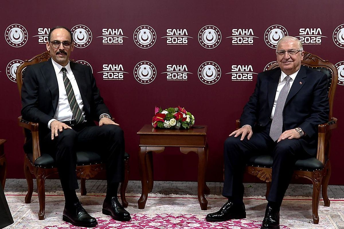 İbrahim Kalın SAHA 2026’da Yaşar Güler’i Ziyaret Etti