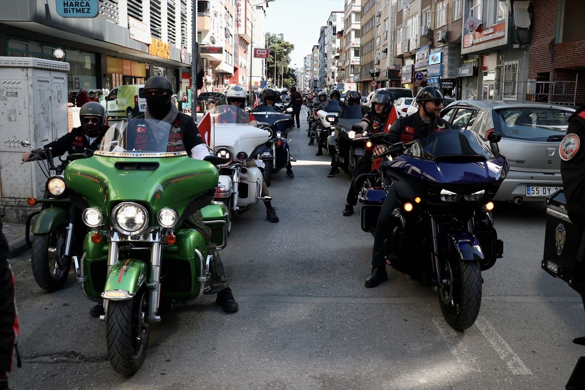 Samsun’da Motosiklet Festivali