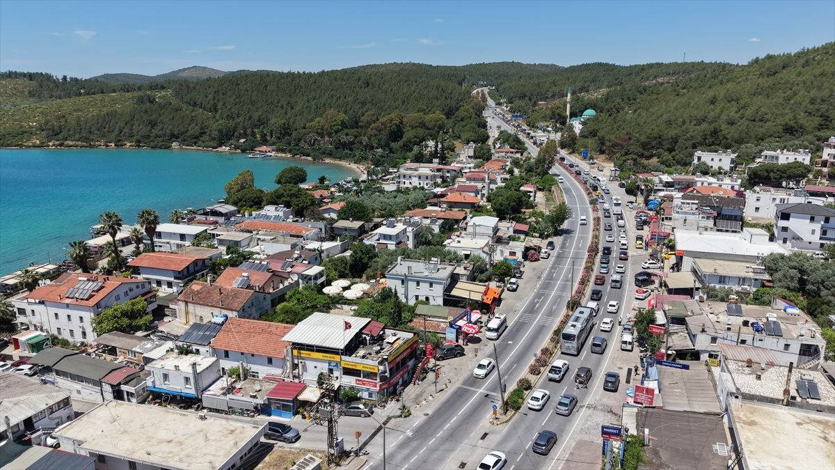 Tatilcilerin Dönüşüyle Muğla’da Yoğunluk