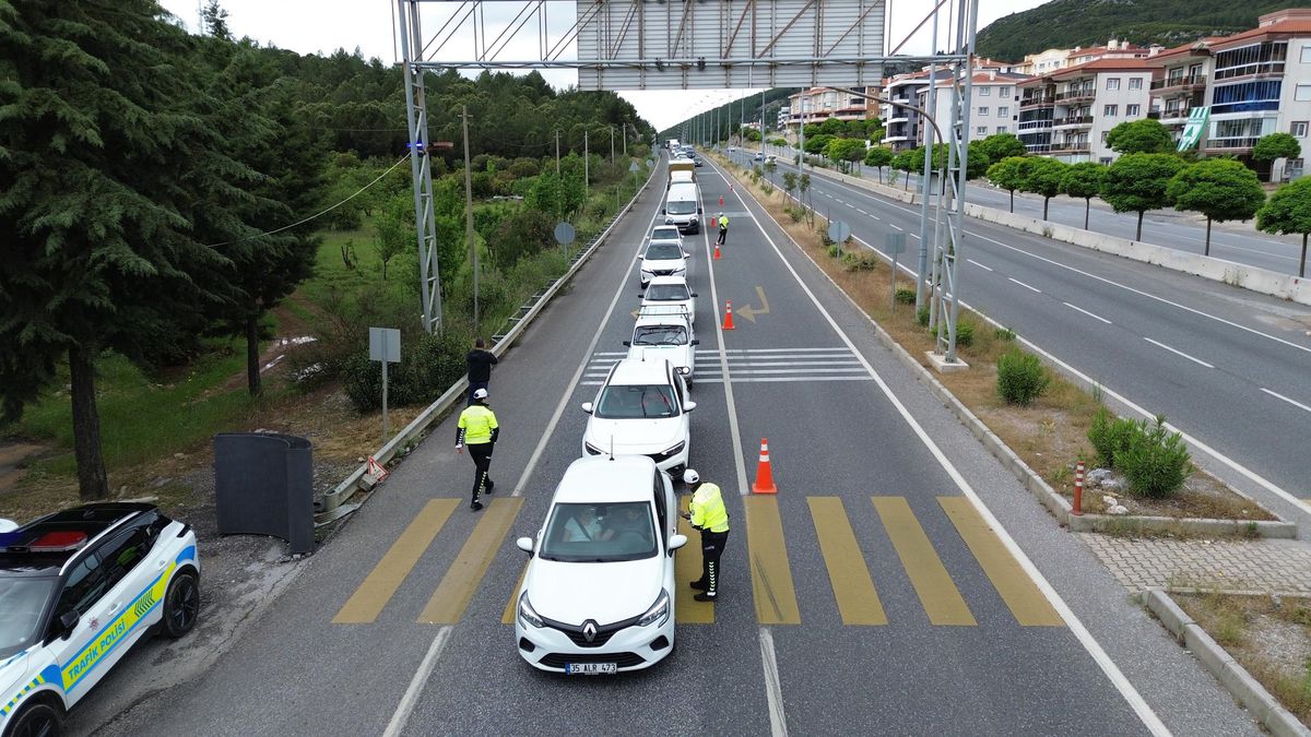 Muğla’da Kurban Bayramı Trafik Yoğunluğu