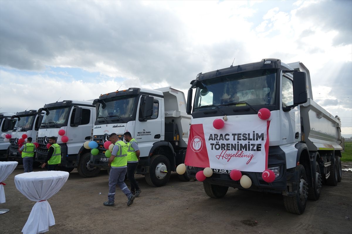 Muş’a 40 Yeni Araç Kazandırıldı