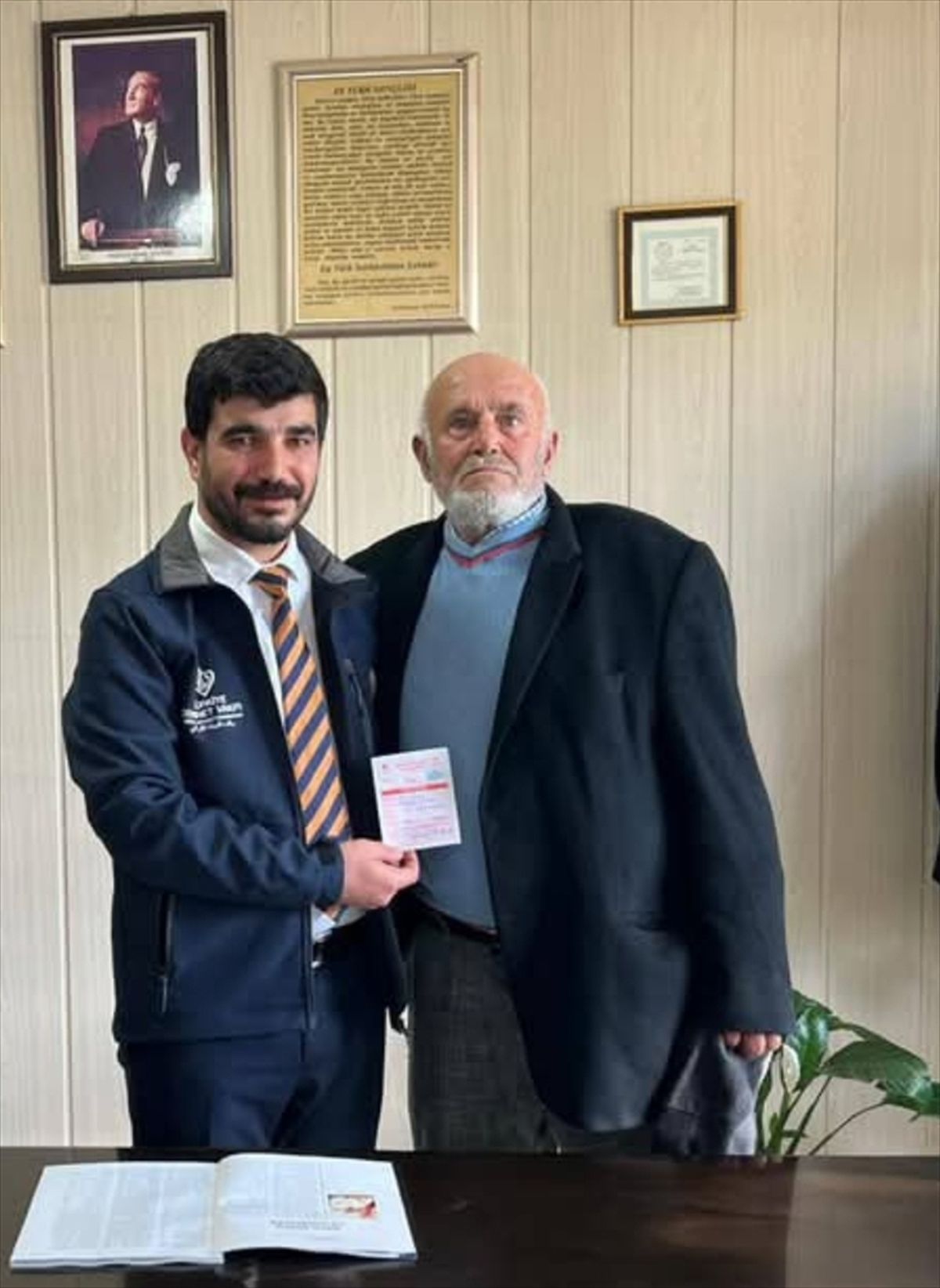 Şehit Babasından TDV’ye Kurban Bağışı