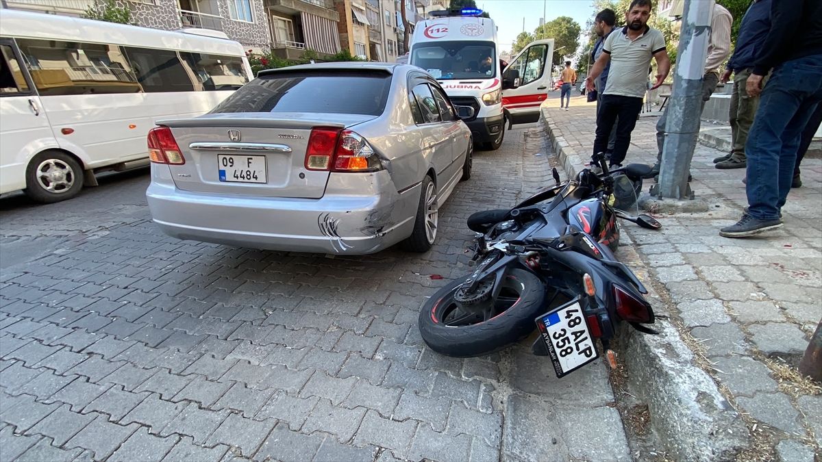Nazilli’de Motosiklet Kazası
