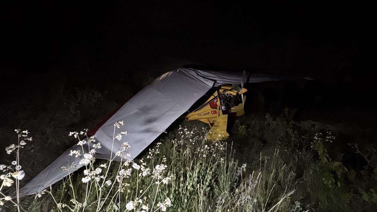 Nevşehir’de Microlight Kazası: İniş Sırasında Yaralanma