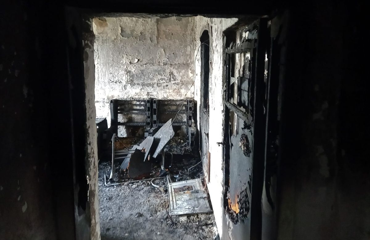 Çardak Köyü’nde Ev Yangını