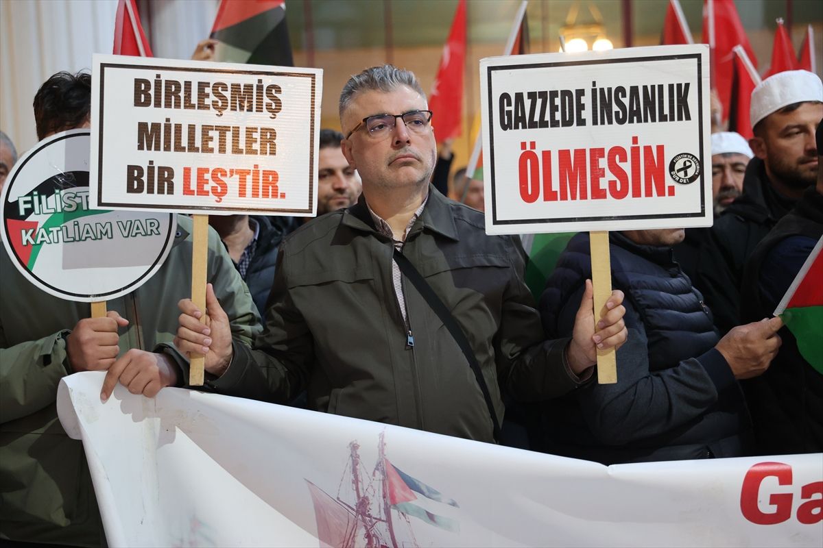 Nevşehir’de Küresel Sumud Filosu’na Destek