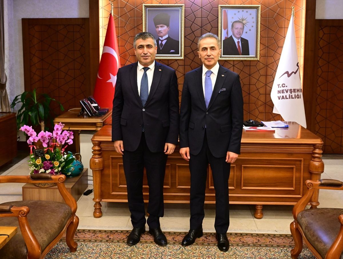 NEVÜ Rektörü’nden Vali Kök’e Ziyaret