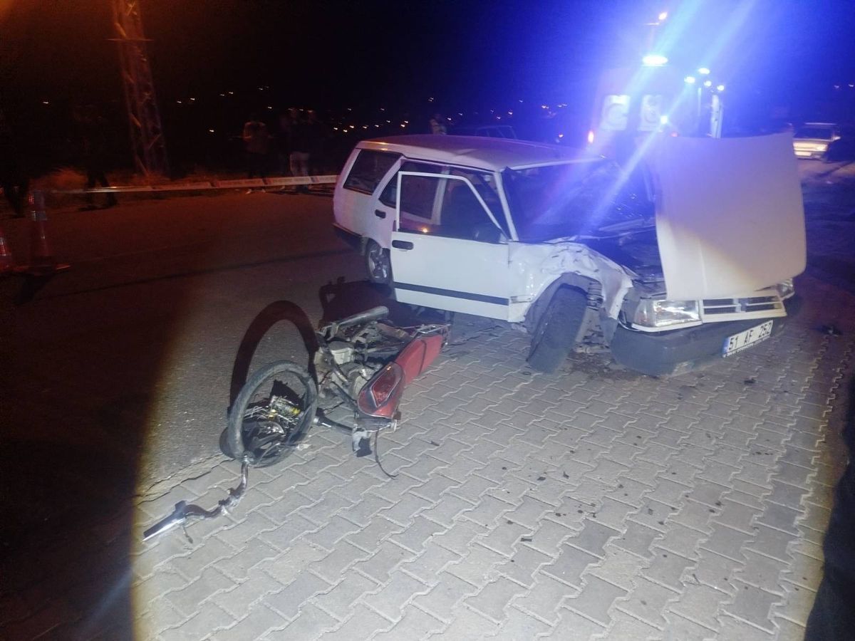 Niğde’de Kaza: 1 Ölü, 1 Yaralı