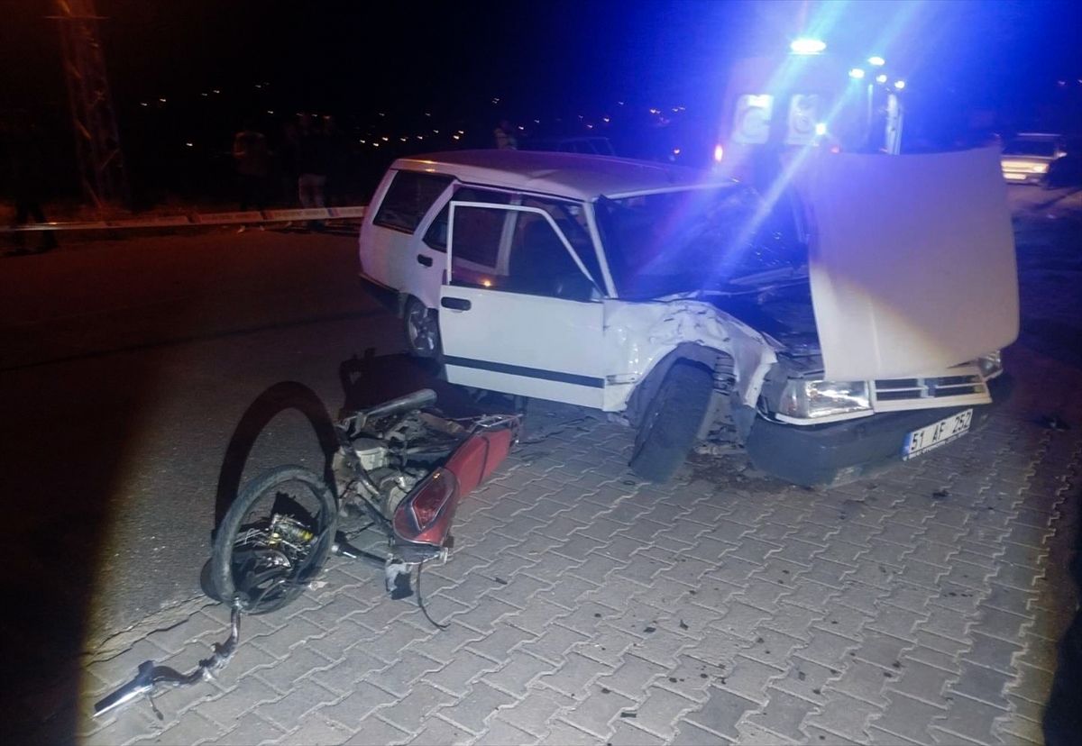 Niğde’de Kaza: 1 Ölü, 1 Yaralı