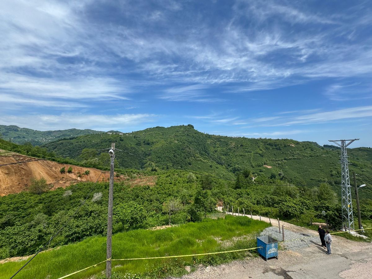Fatsa’da Heyelan Paniği