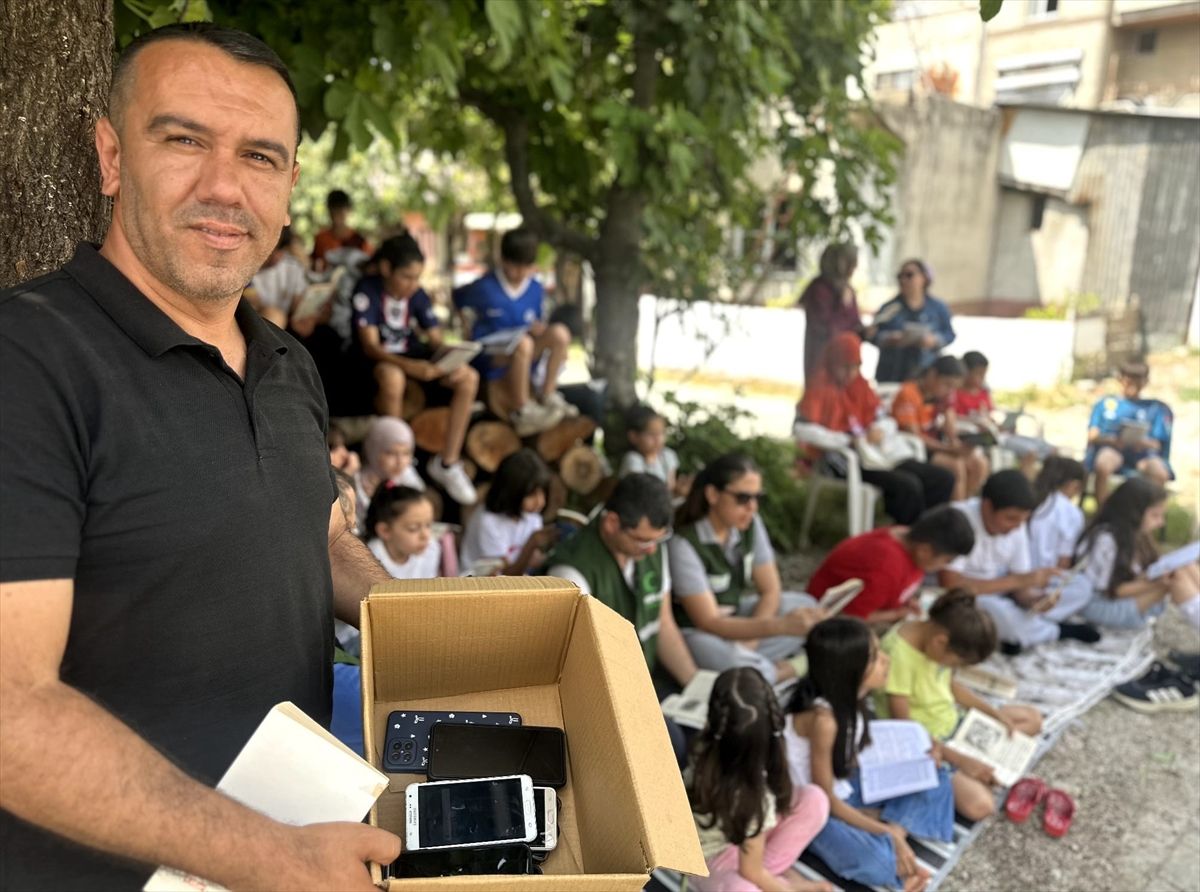 Kadirli’de Teknoloji Bağımlılığına Karşı Kitap Etkinliği