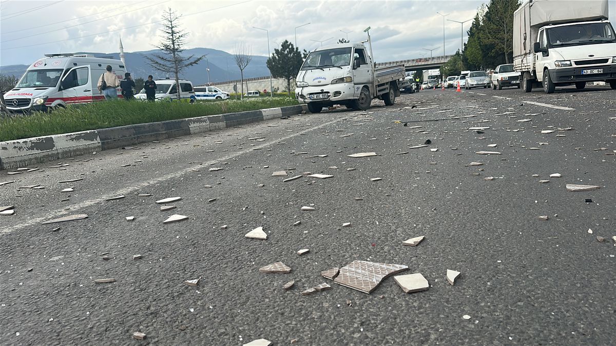 Kütahya’da Kaza: 2 Yaralı