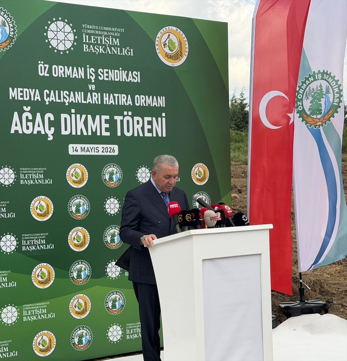 Basın Emekçileri Hatıra Ormanı Açıldı
