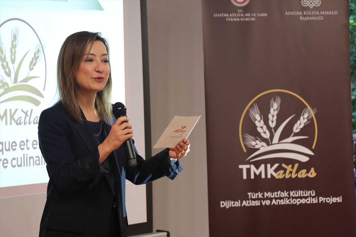 Paris’te Türk Mutfak Kültürü Dijital Atlası Tanıtıldı