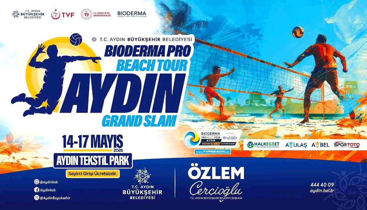 Plaj Voleybolu heyecanı Aydın’da yaşanacak