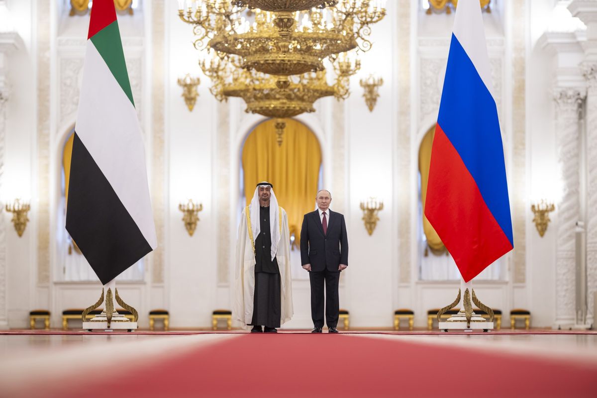 Putin ve Al Nahyan’dan Telefon Görüşmesi