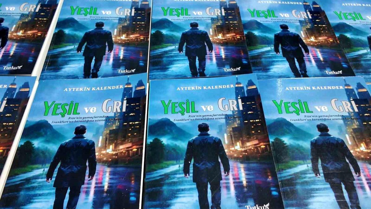 Aytekin Kalender’in İlk Romanı: ‘Yeşil ve Gri’