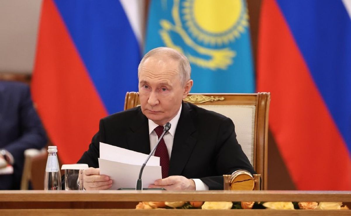 Putin Kazakistan’da Resmi Ziyarette Bulundu