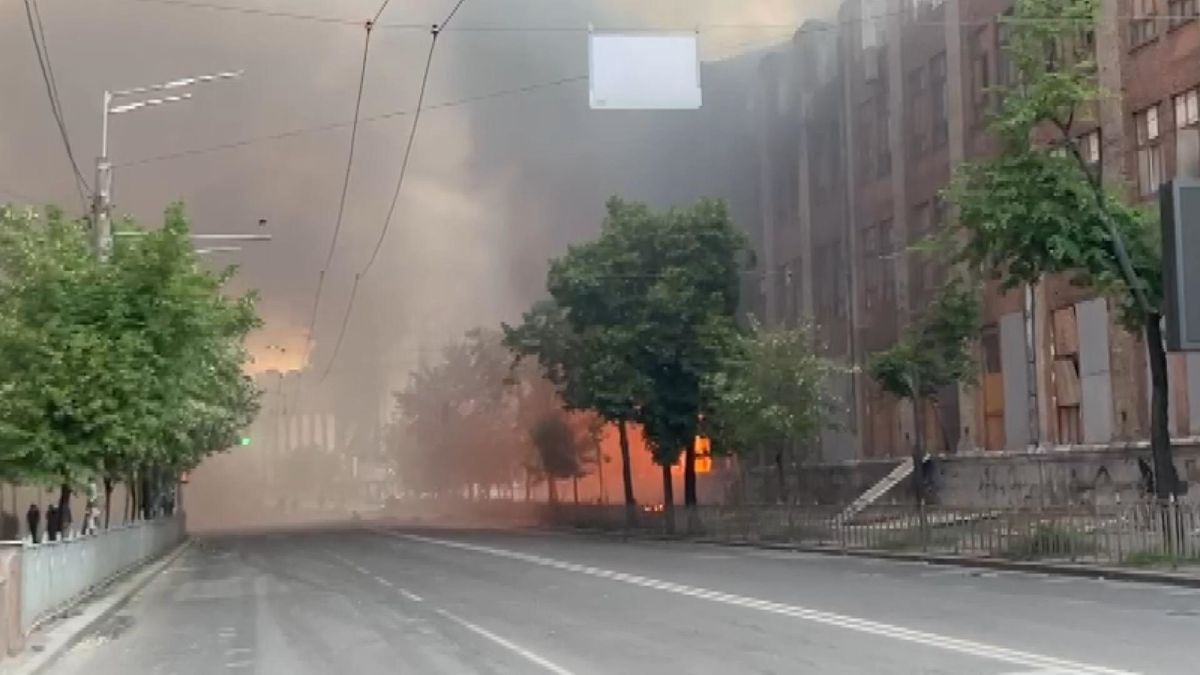 Kiev’e Rusya’dan Hava Saldırısı