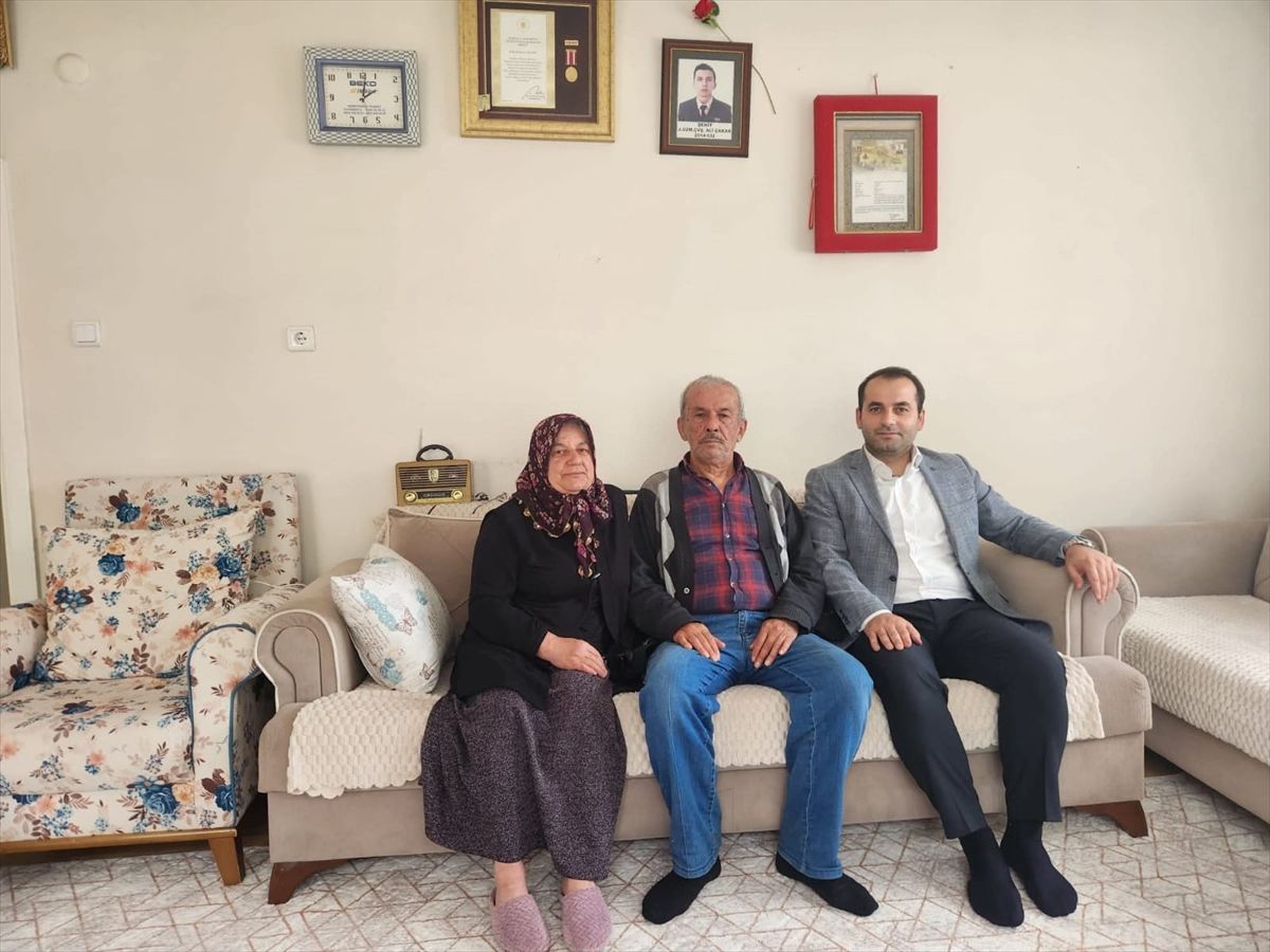 Saimbeyli Kaymakamı Emre Aydın’dan şehit annelerine ziyaret