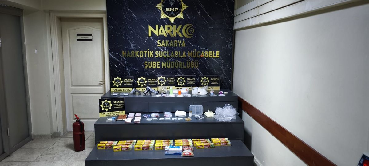 Sakarya ve Kocaeli’de Uyuşturucu Operasyonu