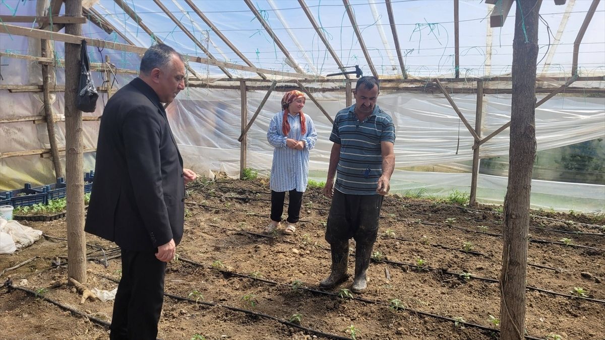 Salıpazarı’nda Sera Denetimi Yapıldı