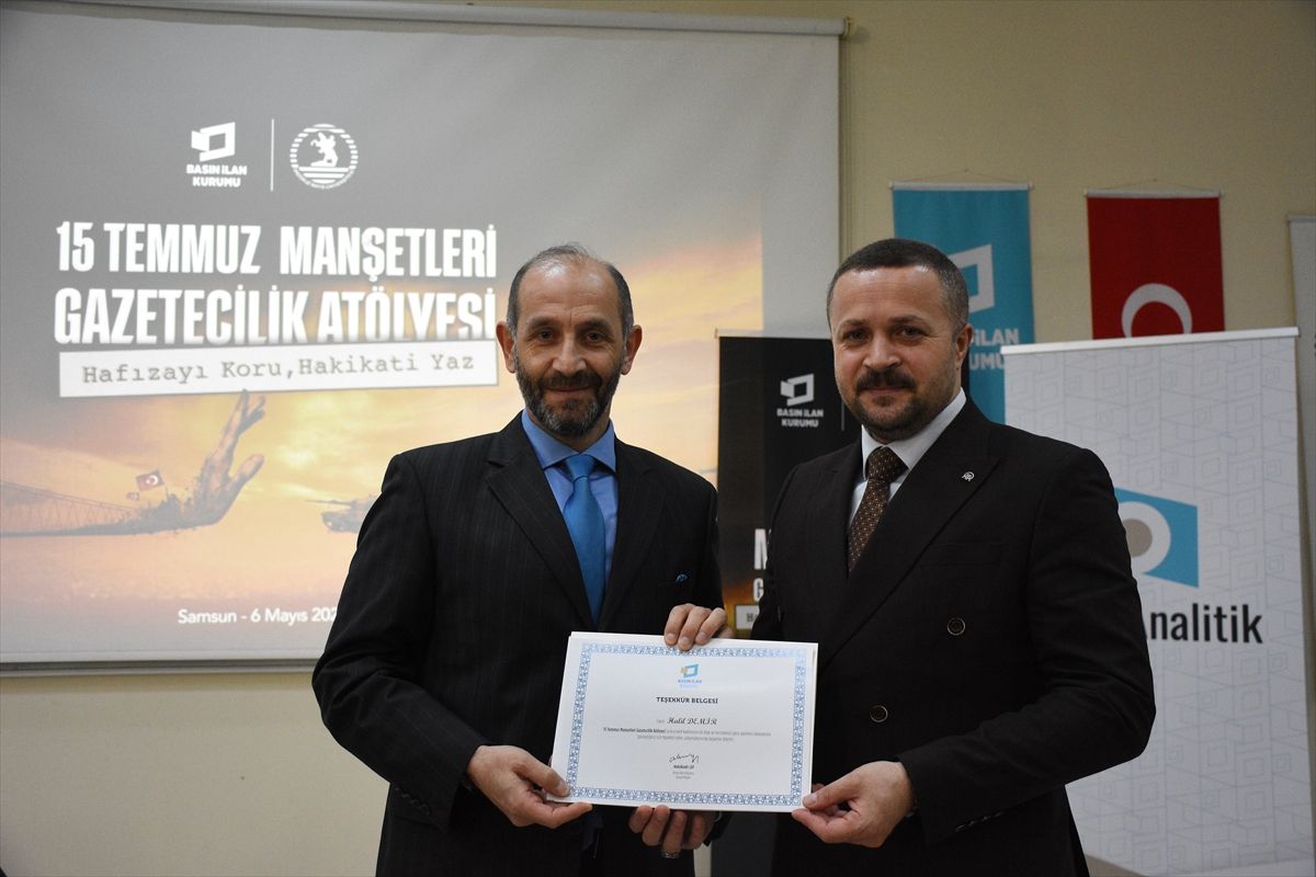 Kriz Haberciliği Atölyesi Samsun’da