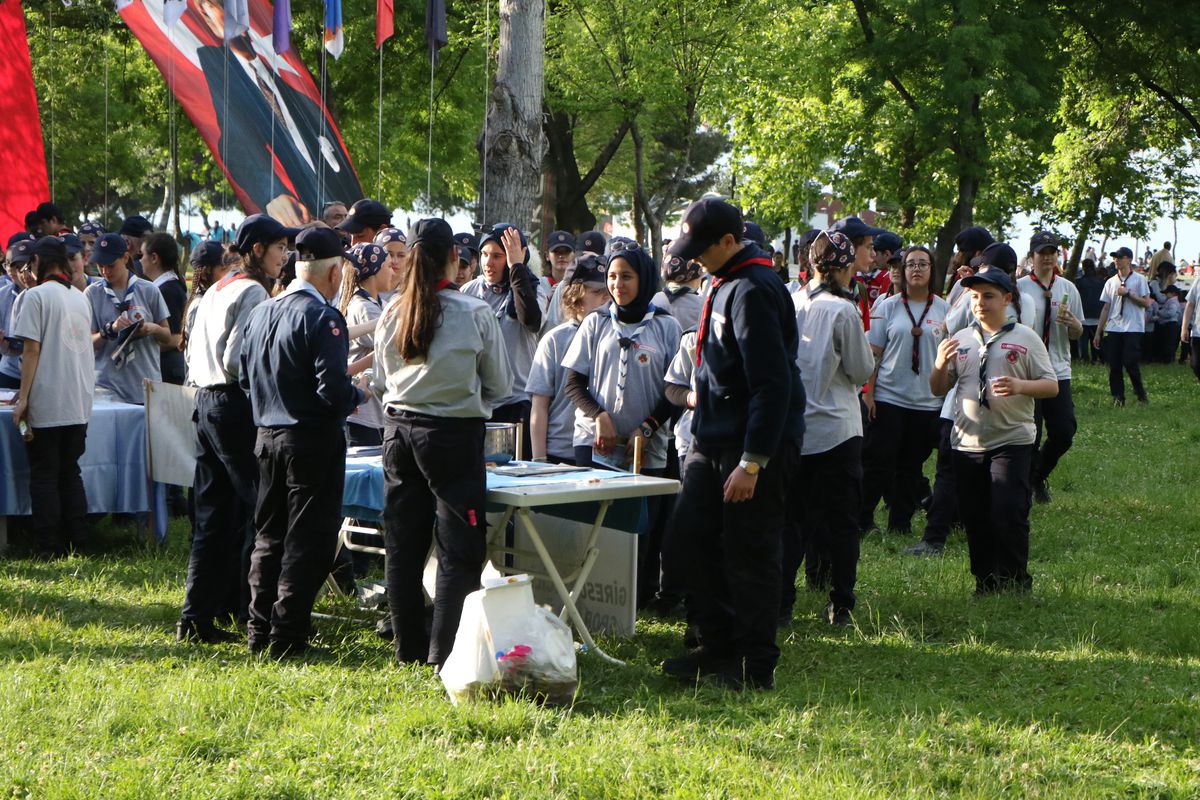 Samsun’da İzci Kampı