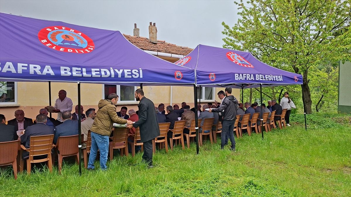 Bafra’da Afetlere Karşı Kurban Kesildi