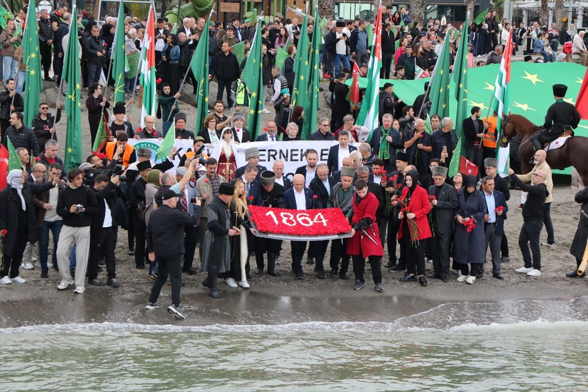 Çerkes Soykırımı Anması Samsun’da Yapıldı