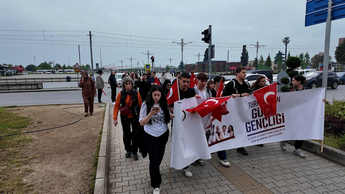 Samsun’da Dağcılık Yürüyüşü Başladı