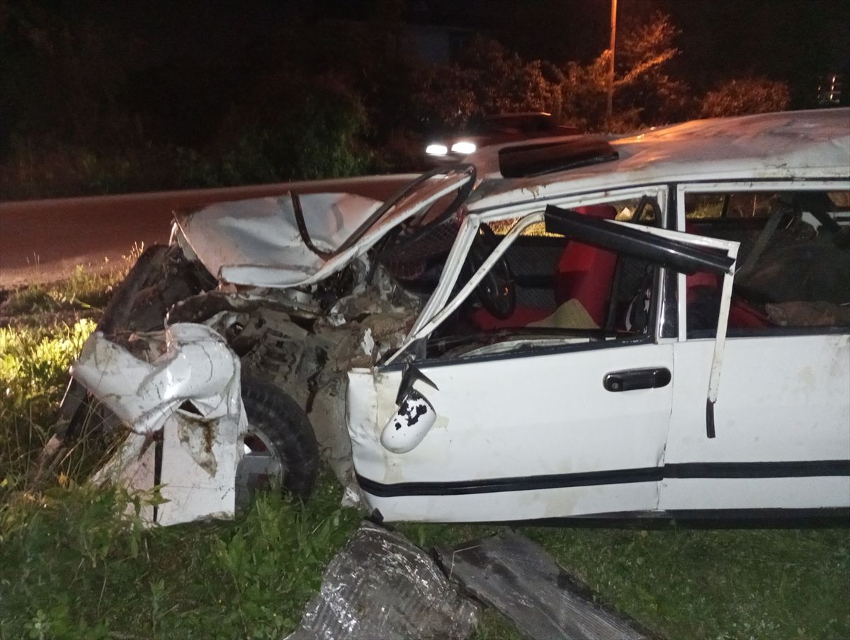 Samsun’da Otomobil Devrildi: 6 Yaralı
