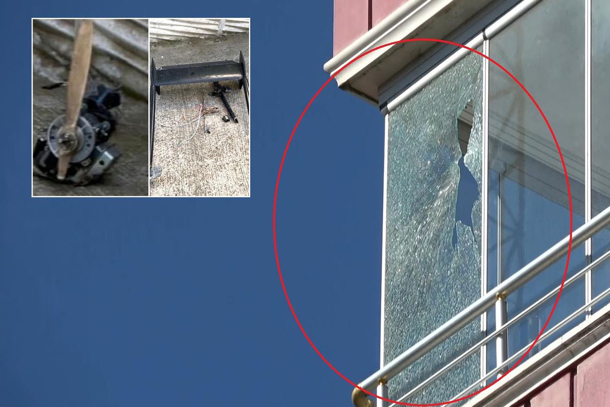 Samsun’da İHA düştü! Büyük panik yaşandı, evlerde hasar oluştu