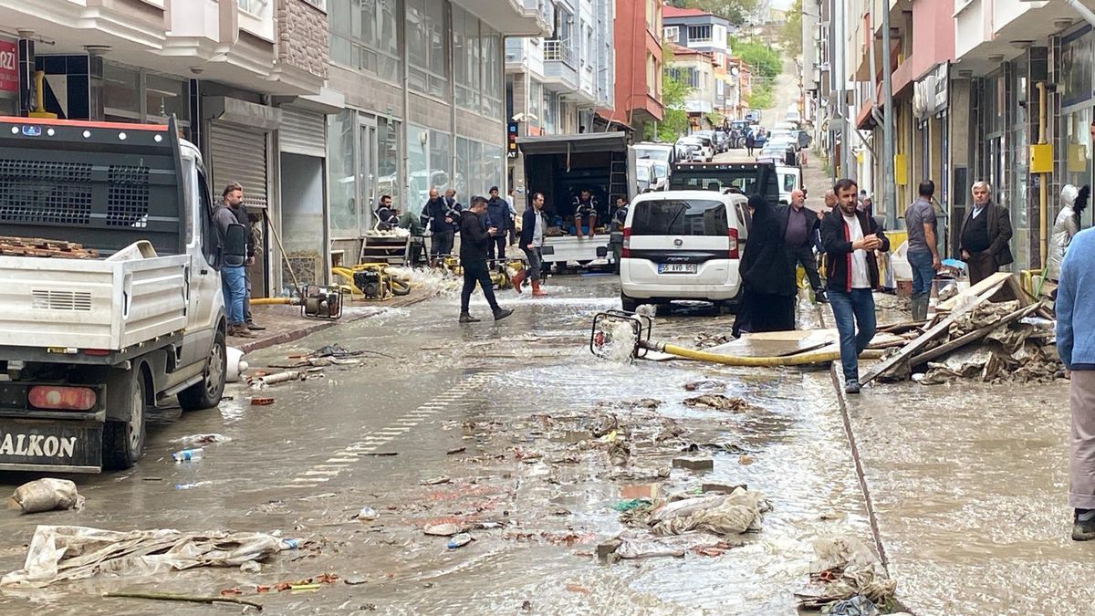 Havza’da Sel Felaketi: Hasar Gün Aydınlanınca Ortaya Çıktı