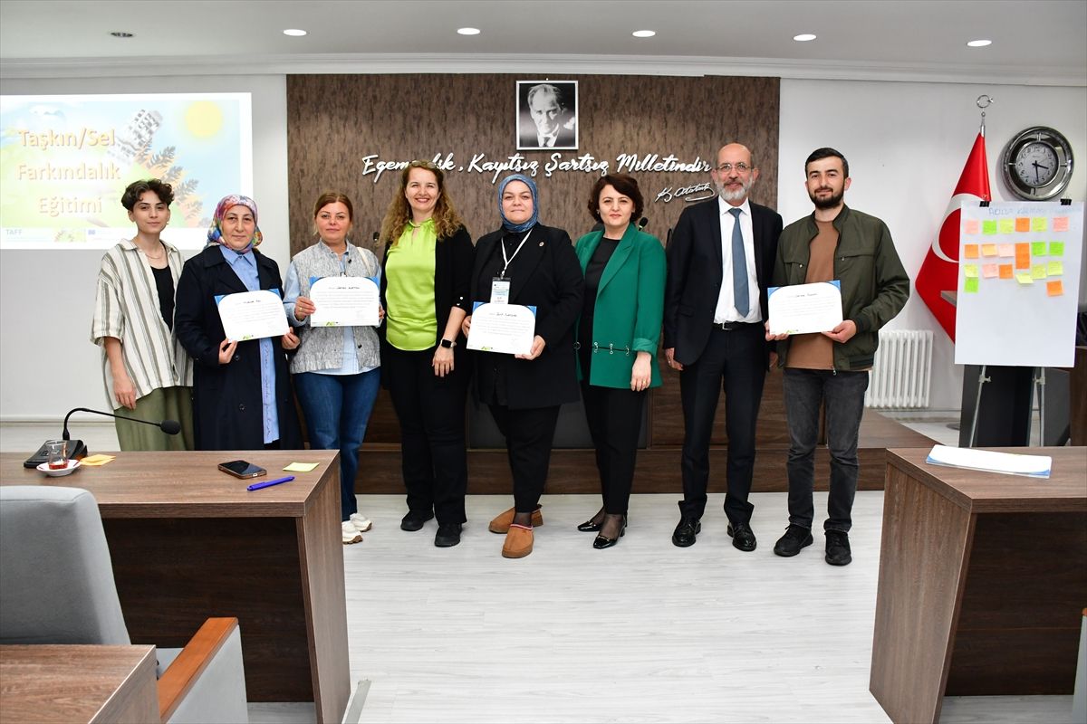 Terme’de Taşkın Erken Uyarı Eğitimi