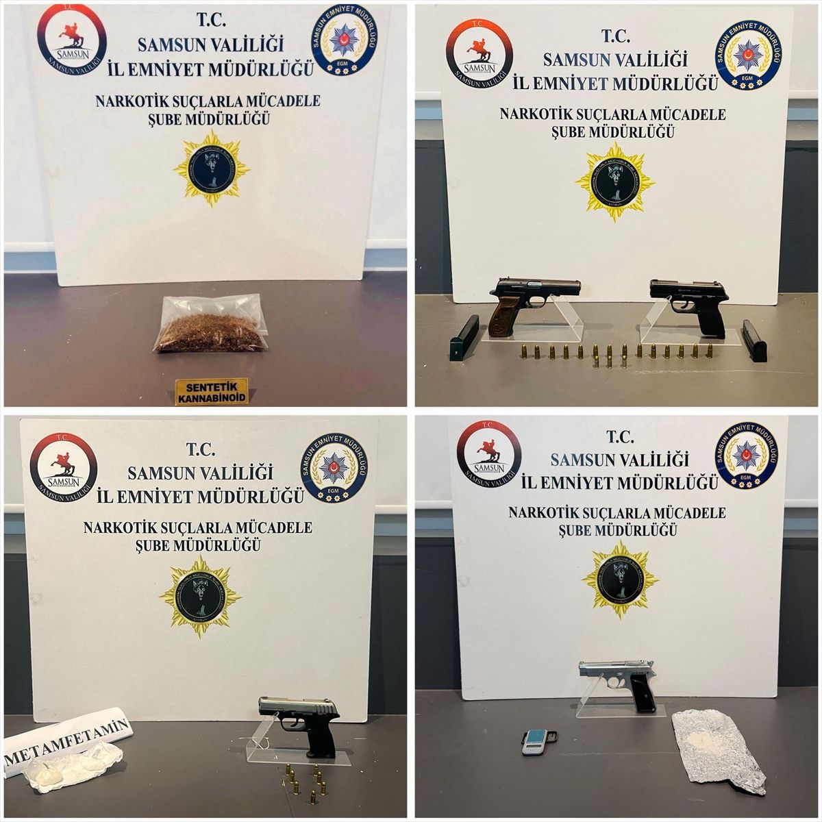 Samsun’da Uyuşturucu Operasyonu: 18 Gözaltı