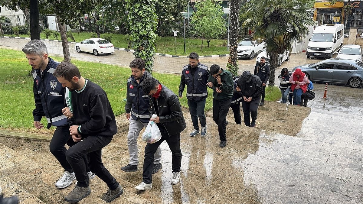 Samsun’da Dolandırıcılık Operasyonu: 12 Gözaltı
