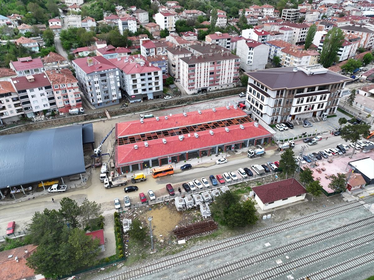 Havza’da Sel Sonrası Yıkım Çalışmaları Başladı