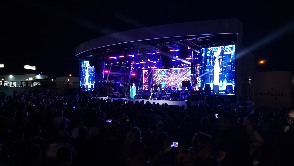 Muazzez Ersoy Manavgat’ta Konser Verdi