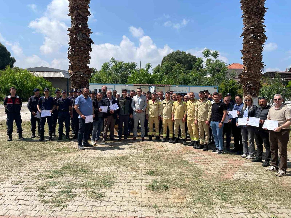 Sarıgöl’de Yangın Eğitimi Tamamlandı