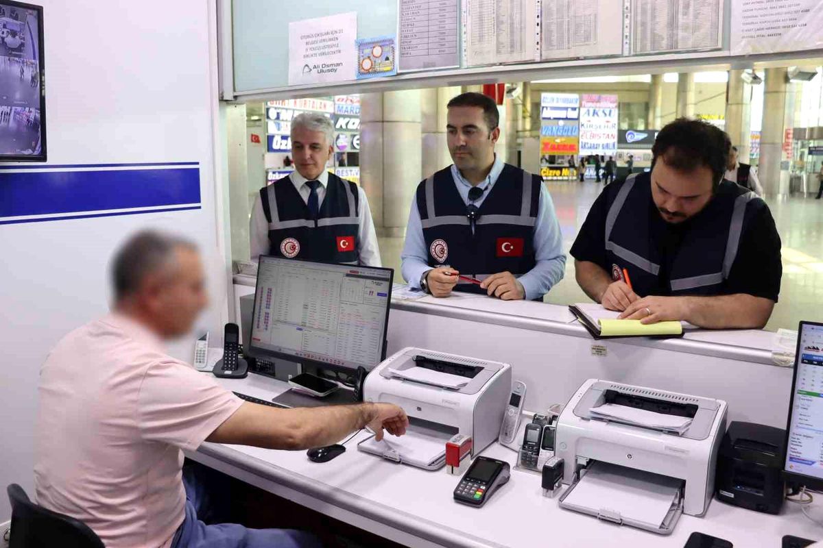 Kayseri’de Bayram Öncesi Bilet Denetimi