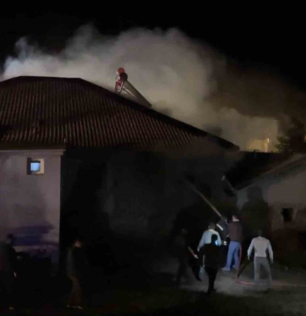 Seydişehir’de Samanlık Yangını
